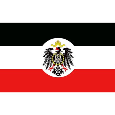Vlajka Německá říše s erbem