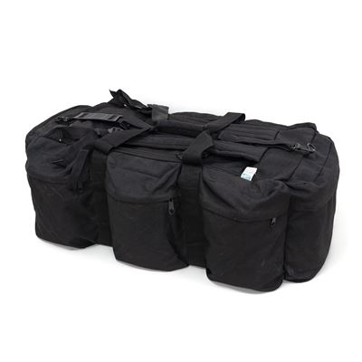Taška/batoh transportní velká 6 bočních kapes ČERNÁ použitá