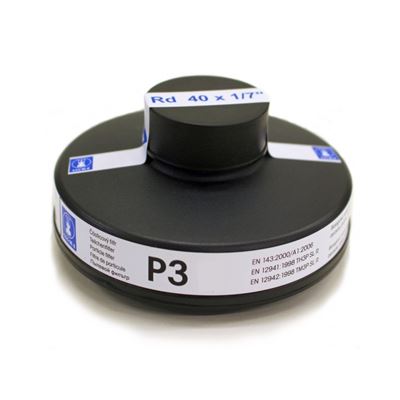 Filtr částicový pro plynové masky SIGMA P3 EN143 závit 40x1/7