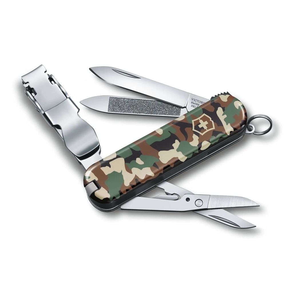 Levně VICTORINOX nůž kapesní NAIL CLIP 580 CAMO