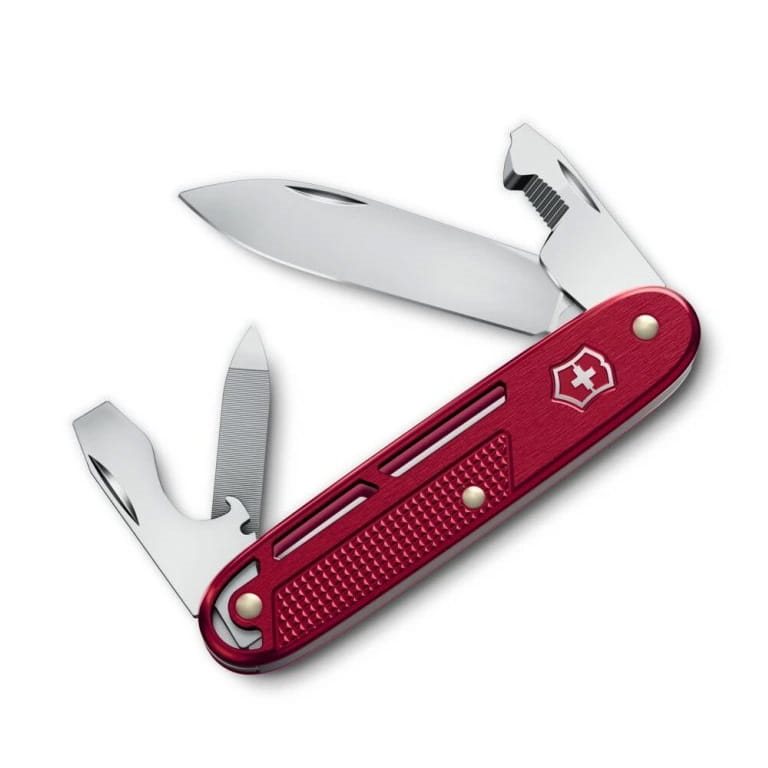 Levně VICTORINOX nůž kapesní SYNERGY ALOX 93 mm ČERVENÝ