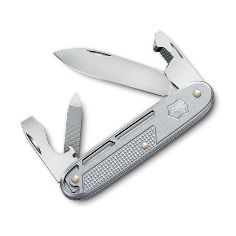Levně VICTORINOX nůž kapesní SYNERGY ALOX 93 mm STŘÍBRNÝ