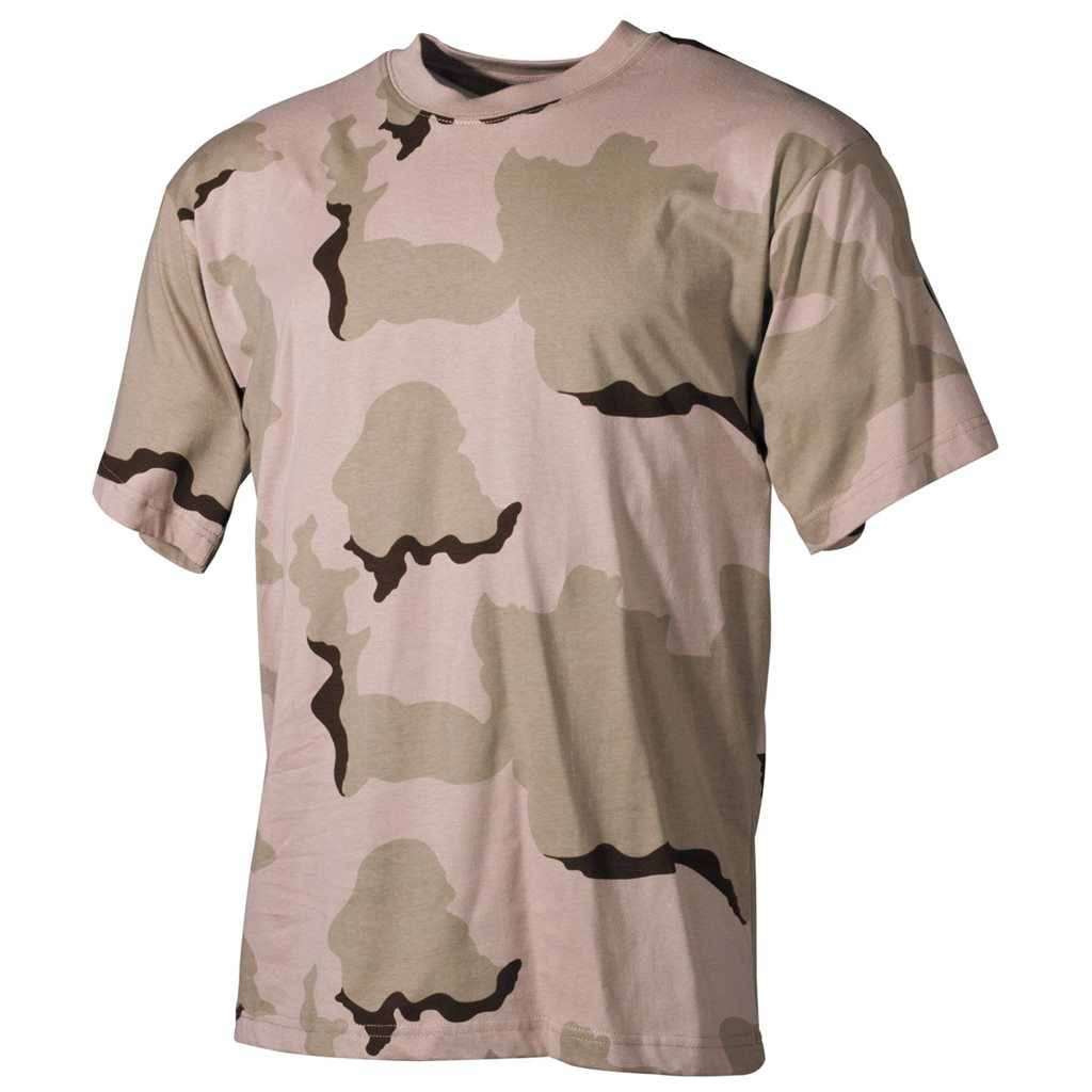 Levně Triko kr.rukáv bavlněné 3-COL DESERT