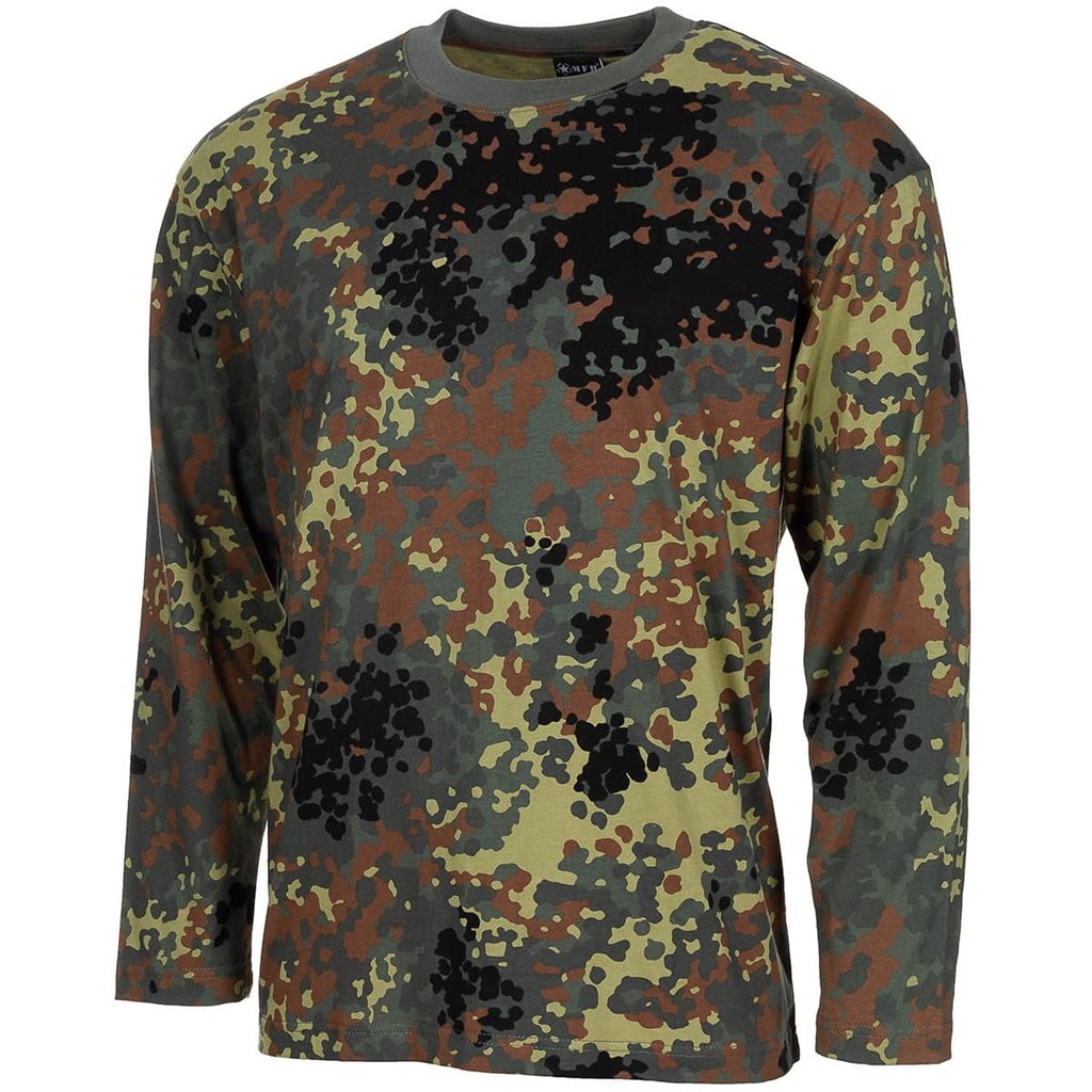 Levně Triko US dlouhý rukáv BW FLECKTARN