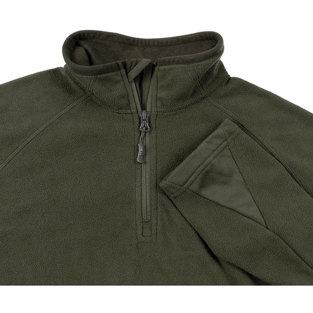 Mikina TROYER microfleece ZELENÁ