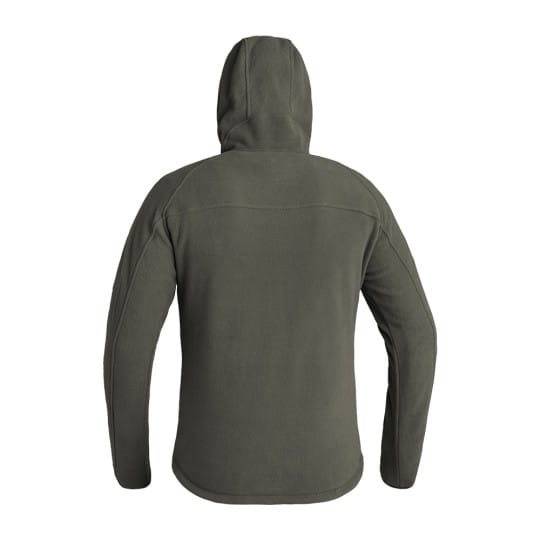Mikina s kapucí INSTRUCTOR Polar Fleece ZELENÁ vel. 3XL