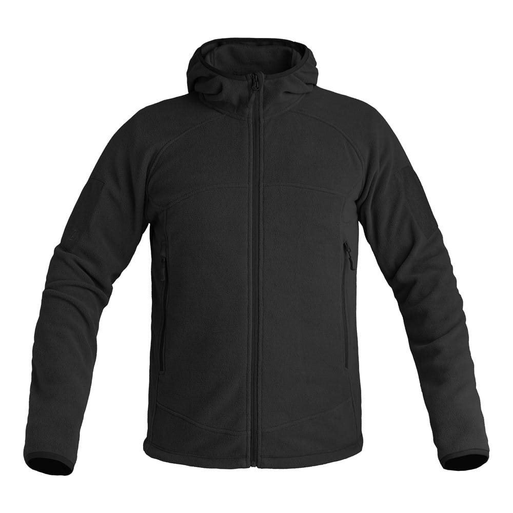Mikina s kapucí INSTRUCTOR Polar Fleece ČERNÁ vel. S