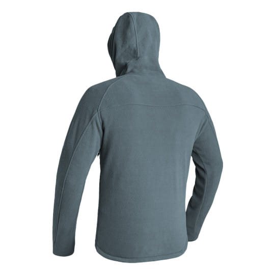 Mikina s kapucí INSTRUCTOR Polar Fleece ŠEDÁ vel. M