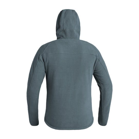 Mikina s kapucí INSTRUCTOR Polar Fleece ŠEDÁ vel. M