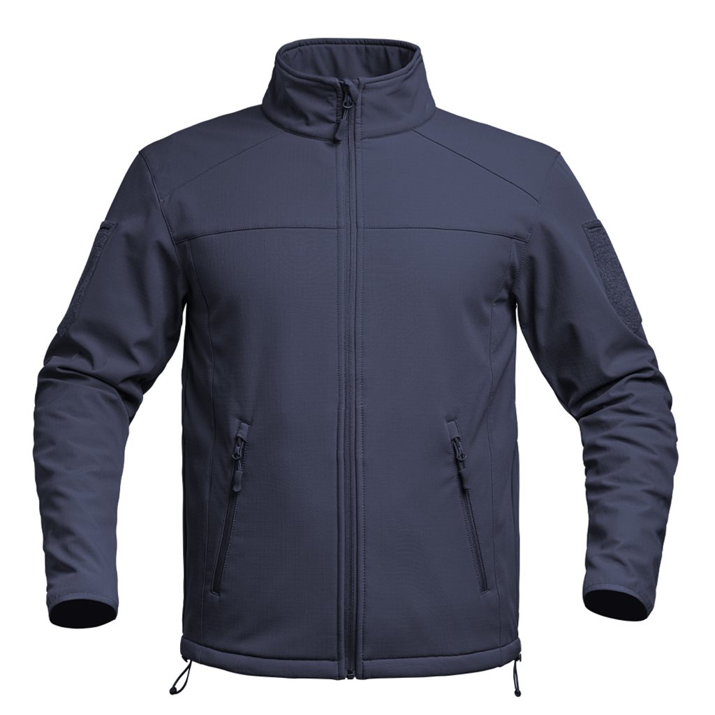 Levně Bunda FIGHTER softshell MODRÁ