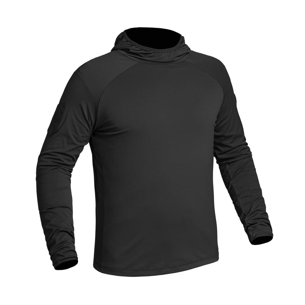 Levně Triko funkční INSTRUCTOR X-MOVE s kapucí ČERNÉ