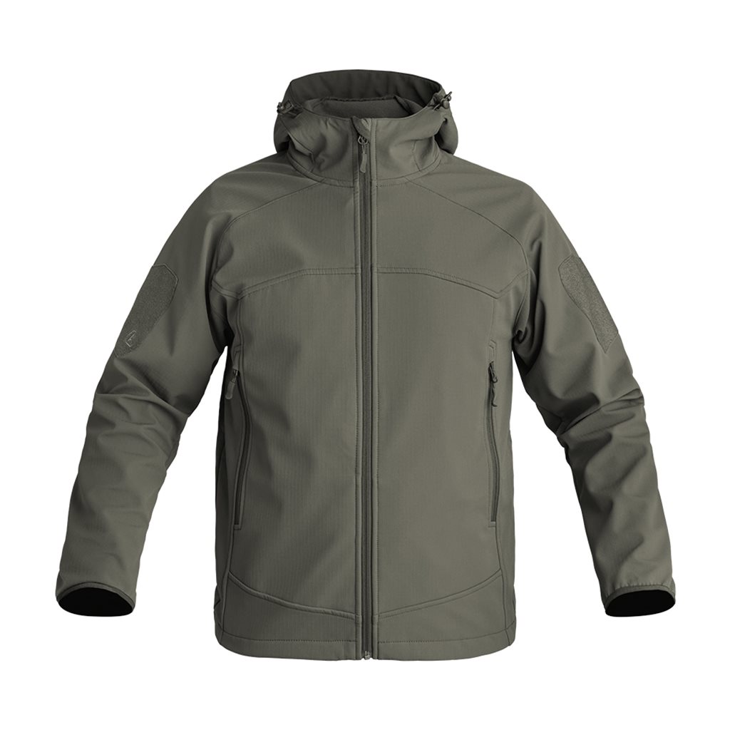 Levně Bunda INSTRUCTOR softshell ZELENÁ