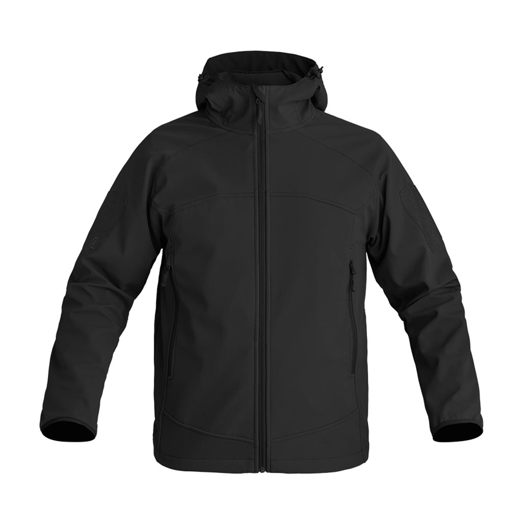 Levně Bunda INSTRUCTOR softshell ČERNÁ
