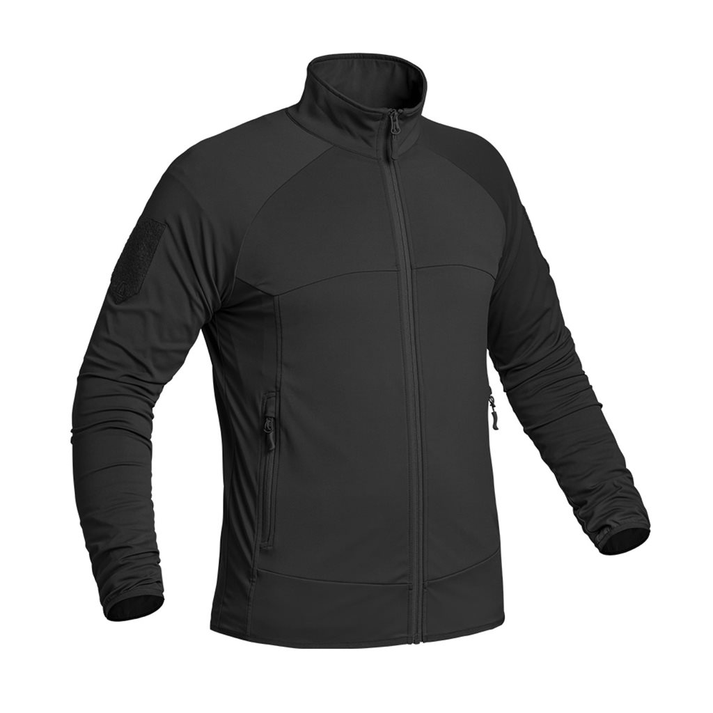 Mikina funkční INSTRUCTOR X-MOVE se zipem ČERNÁ