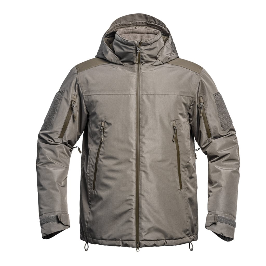 Levně Bunda parka FIGHTER XMF 200 hardshell ZELENÁ
