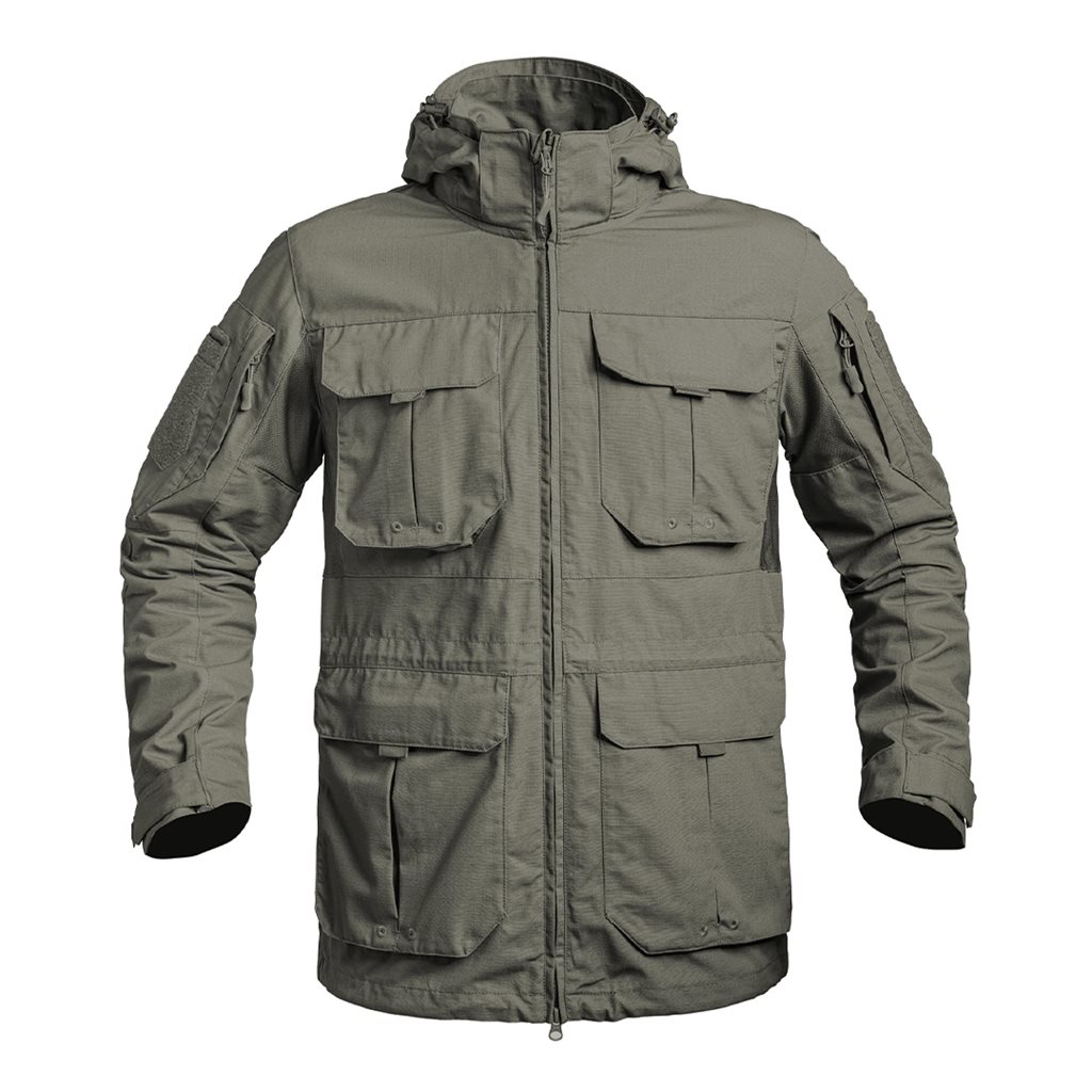 Levně Bunda FIGHTER LONG rip-stop 5.0 ZELENÁ