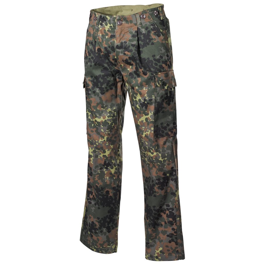 Levně Kalhoty polní BW TL německé maskovaní FLECKTARN 5 barev