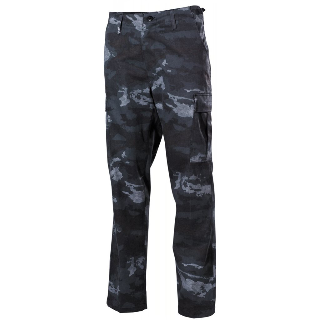 Levně Kalhoty US střih BDU HDT CAMO LE