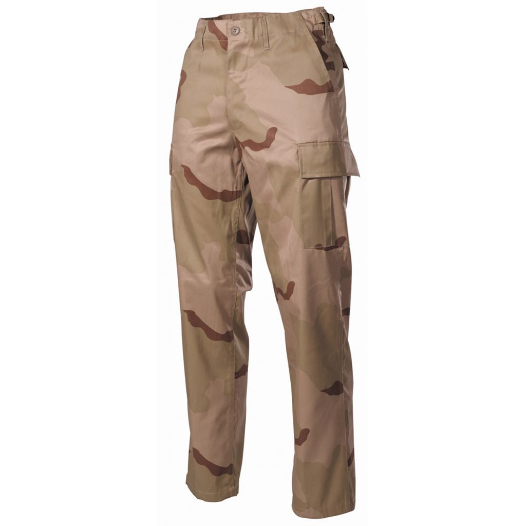 Levně Kalhoty US střih BDU 3-COL DESERT