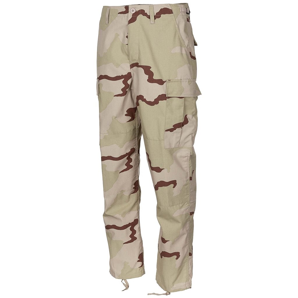 Levně Kalhoty US střih BDU rip-stop 3-COL DESERT
