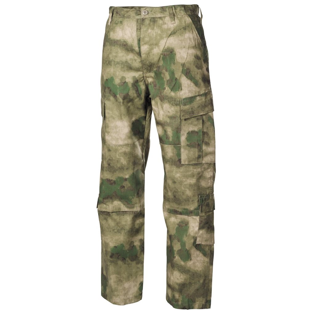 Levně Kalhoty US střih ACU rip-stop HDT CAMO FG