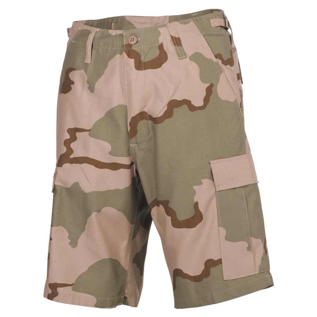 Levně Kraťasy US střih BDU boční kapsy 3-COL DESERT