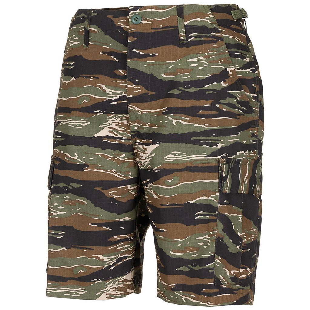 Levně Kraťasy US střih BDU rip-stop TIGER STRIPE CAMO
