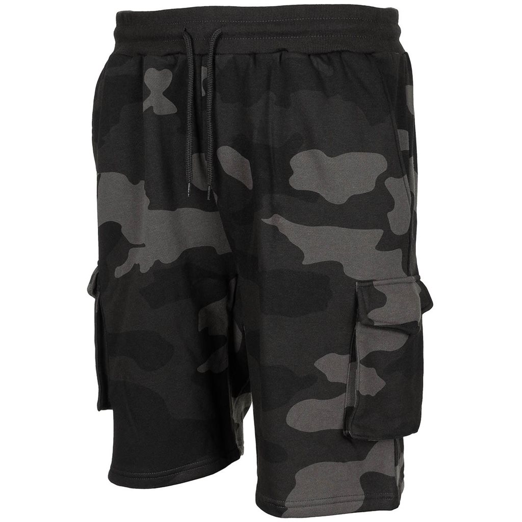 Levně Kraťasy teplákové JOGGER DARK CAMO
