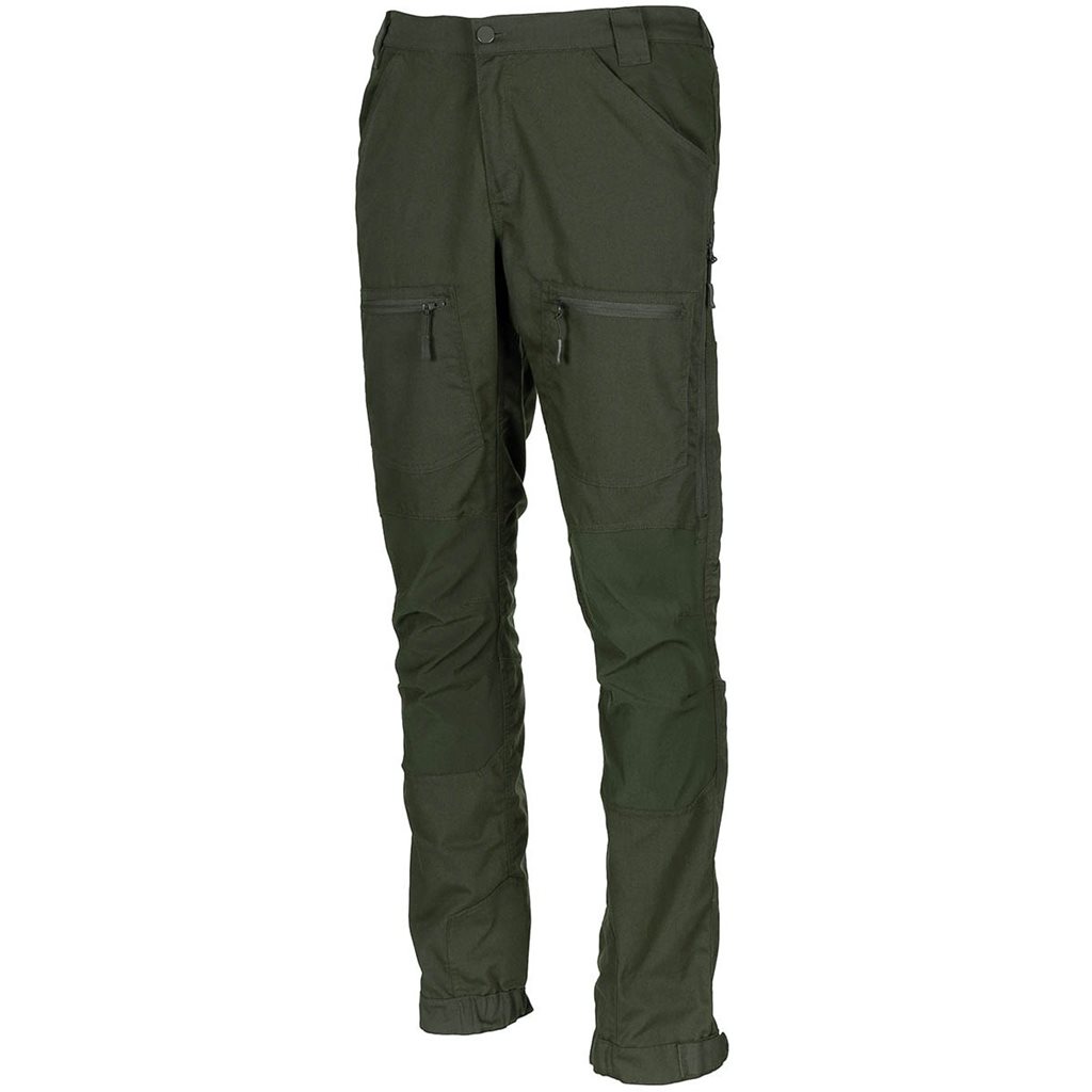 Levně Kalhoty EXPEDITION outdoor ZELENÉ
