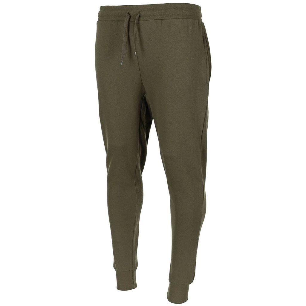 Levně Tepláky JOGGER ZELENÉ