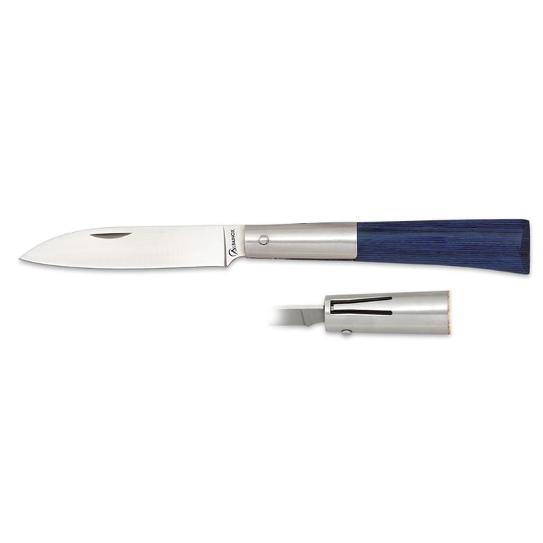 Nůž zavírací PENKNIFE PISTON hladké ostří MODRÝ