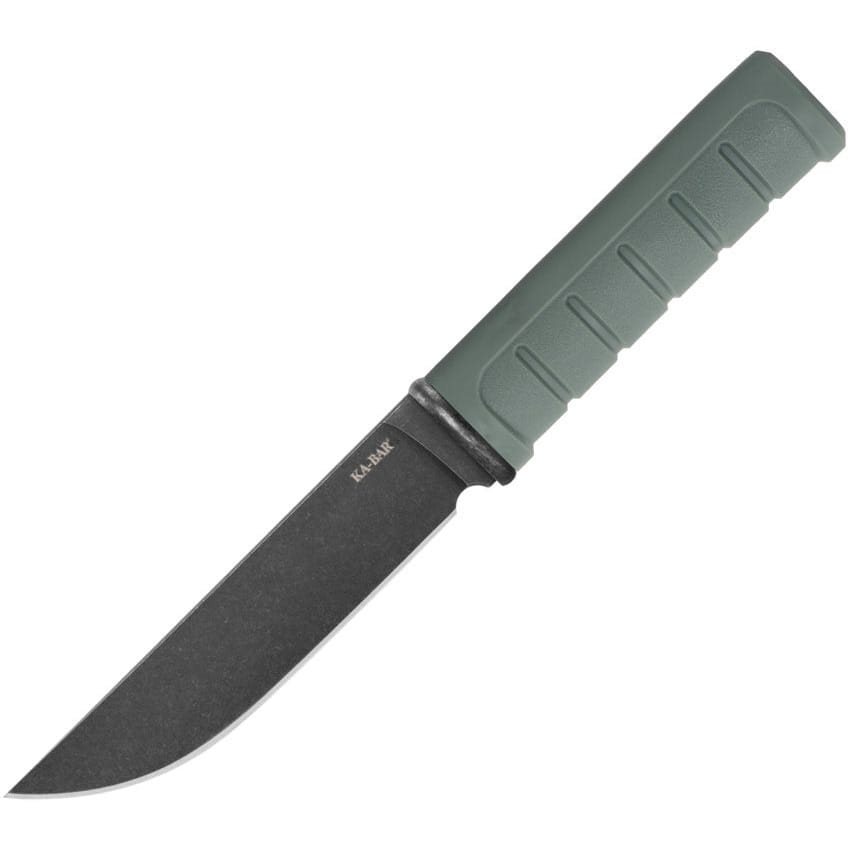 Levně KA-BAR nůž DUST II hladké ostří ZELENÝ