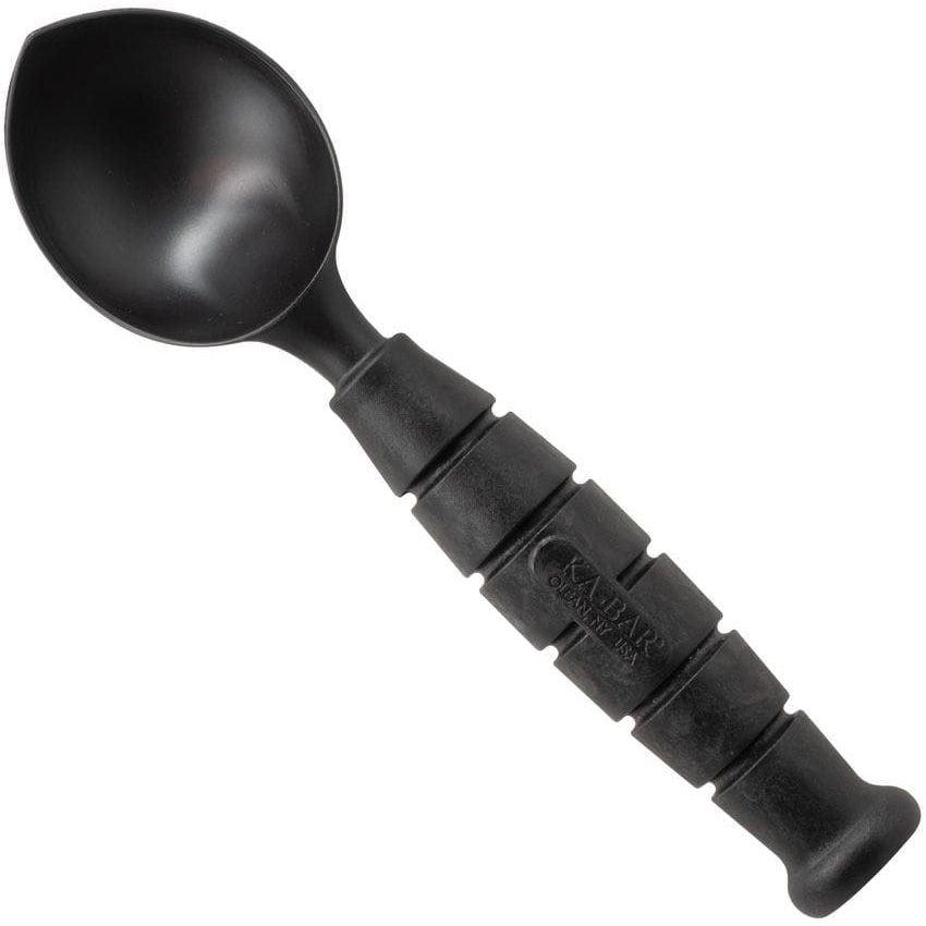 Levně KA-BAR lžíce DESSERT DESTROYER na zmrzlinu ČERNÁ
