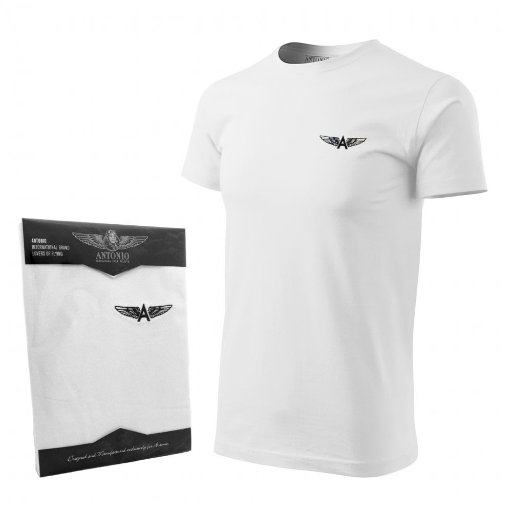 Levně Triko ANTONIO WINGS BÍLÉ