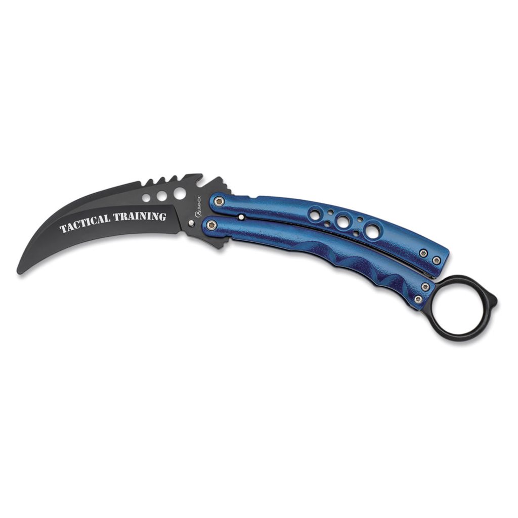 Levně Albainox nůž zavírací cvičný KARAMBIT s magnetickou pojistkou