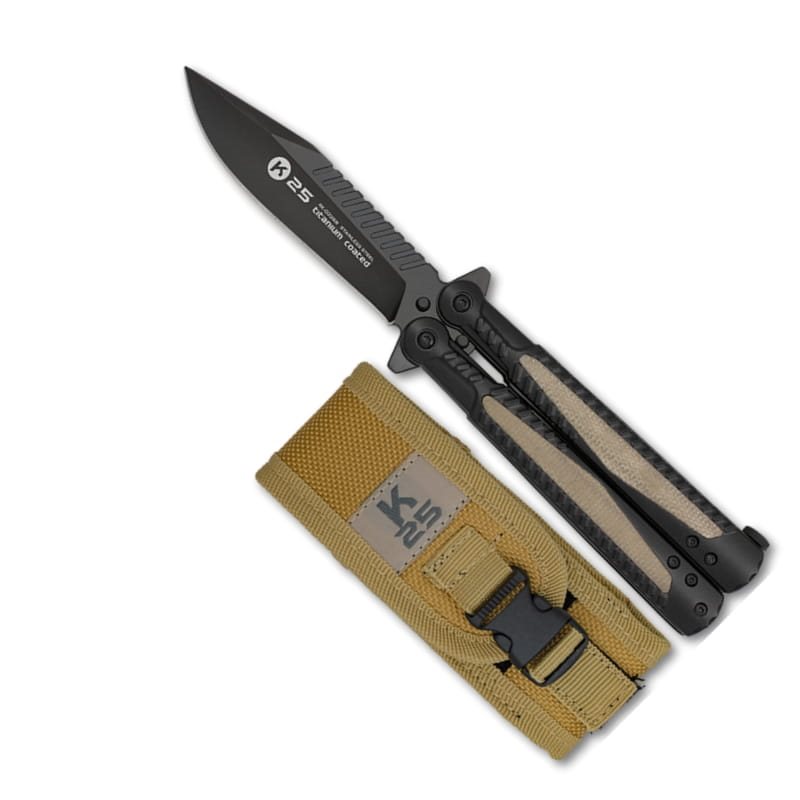 Levně K25 nůž motýlek MIKARTA balisong