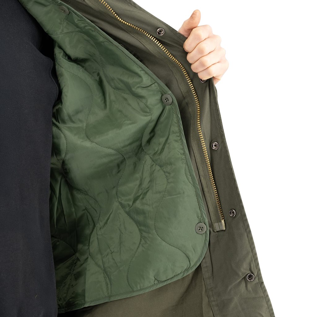 Bunda parka typ US M-65 s vložkou ZELENÁ vel. XL/R
