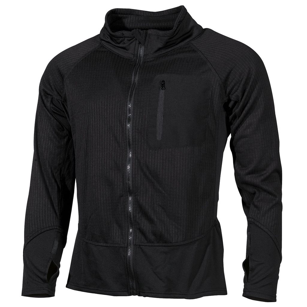 Levně Triko TACTICAL TERMOFLEECE ČERNÉ