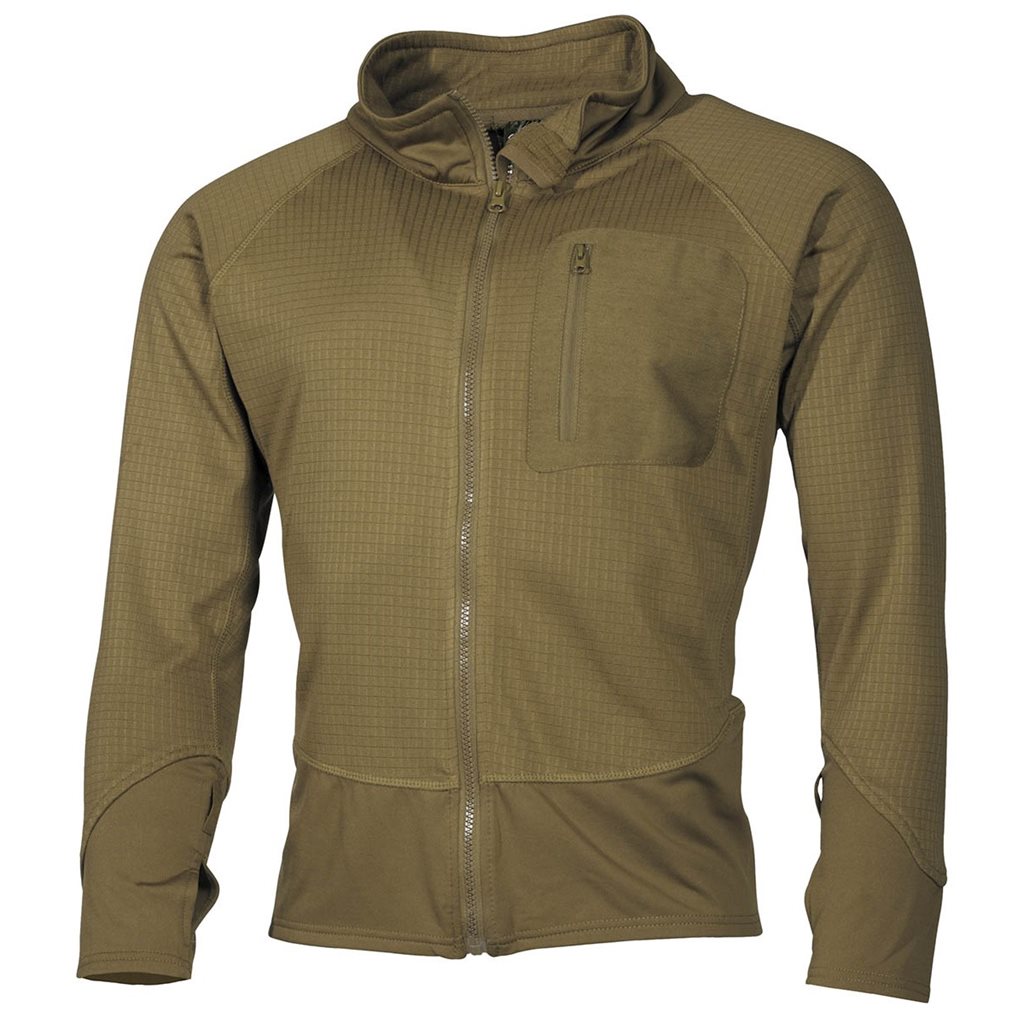 Levně Triko TACTICAL TERMOFLEECE COYOTE