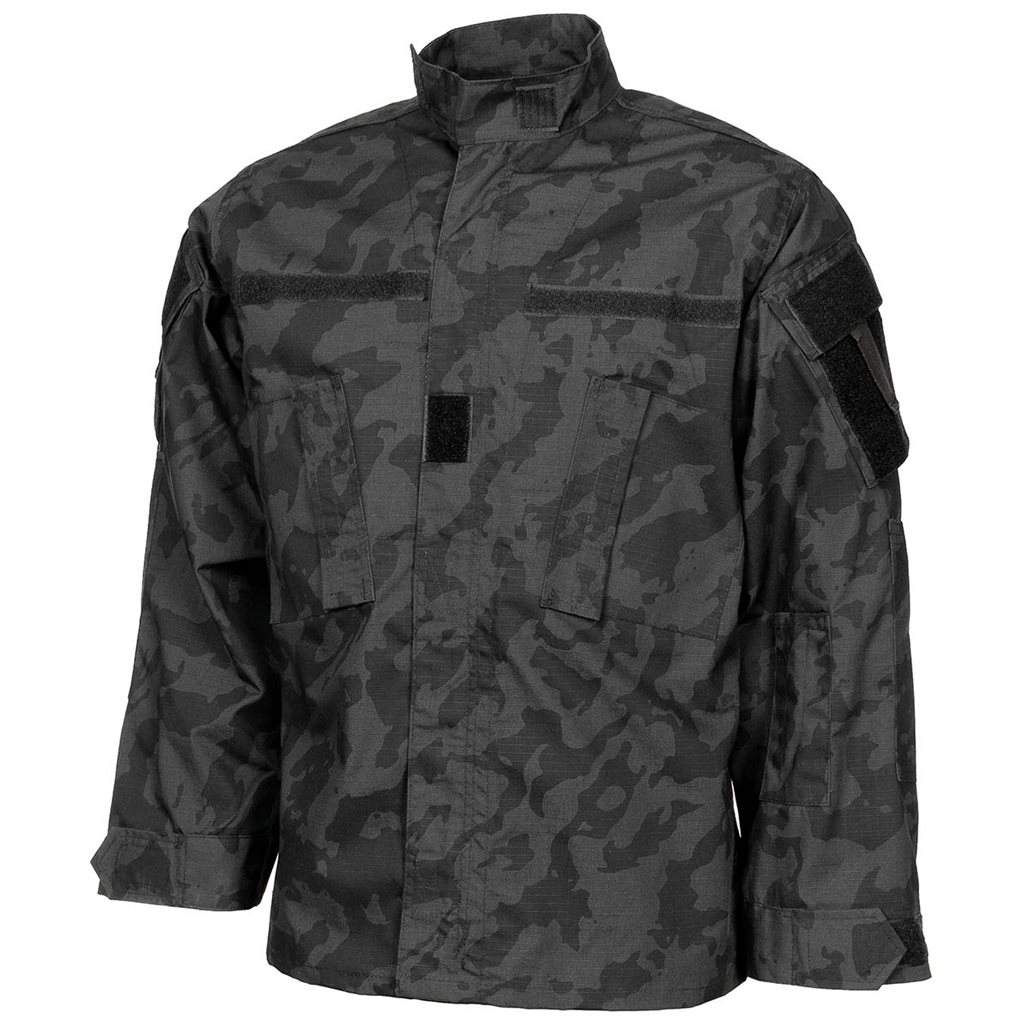 Levně Blůza US střih ACU rip-stop NIGHT CAMO