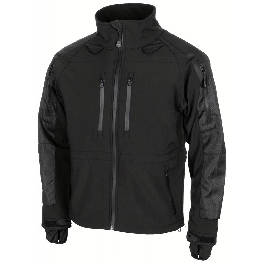 Levně Bunda softshell PROTECT ČERNÁ