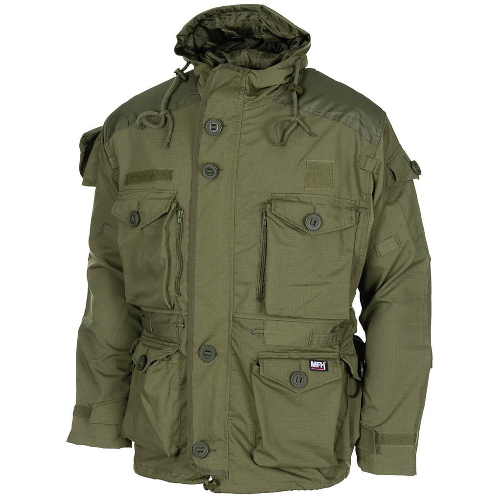 Levně Bunda COMMANDO SMOCK ZELENÁ