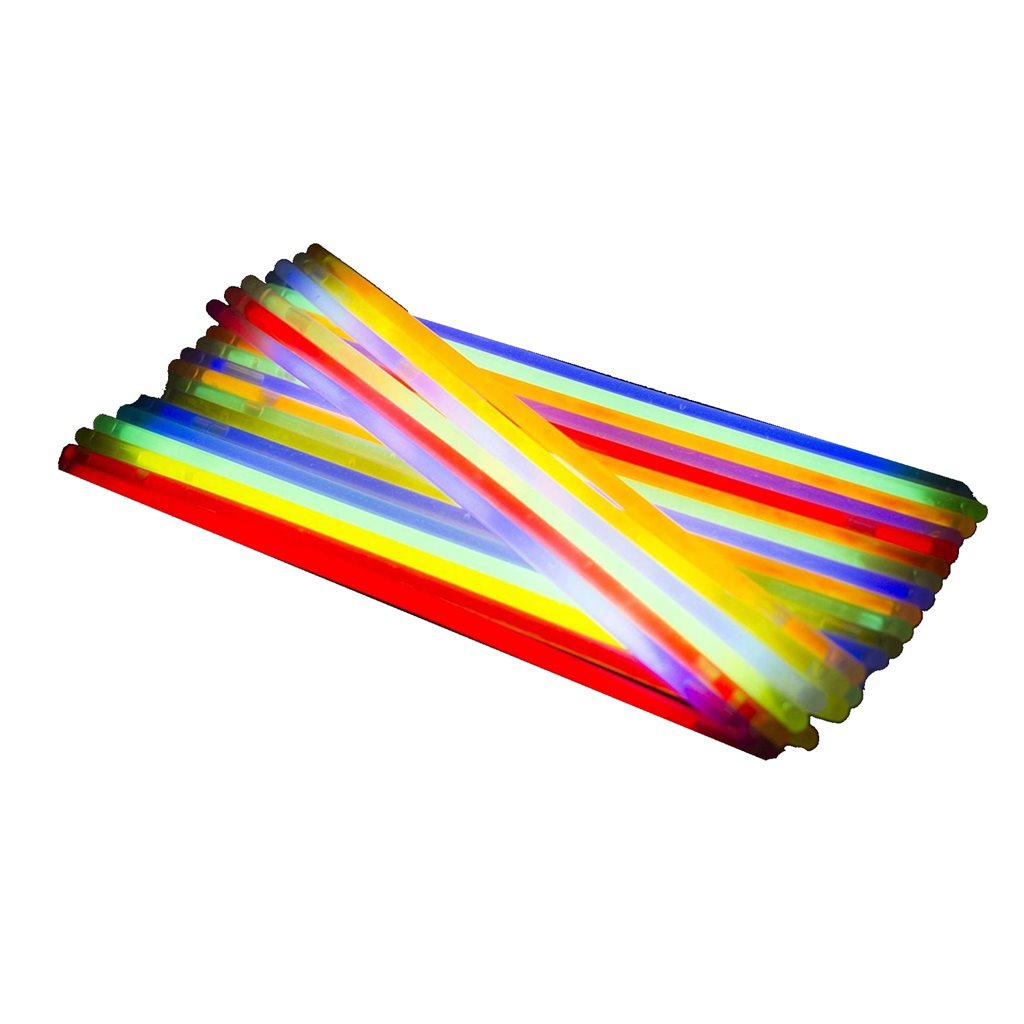 Levně basic NATURE světlo chemické 100 kusů v balení 20 cm mix barev