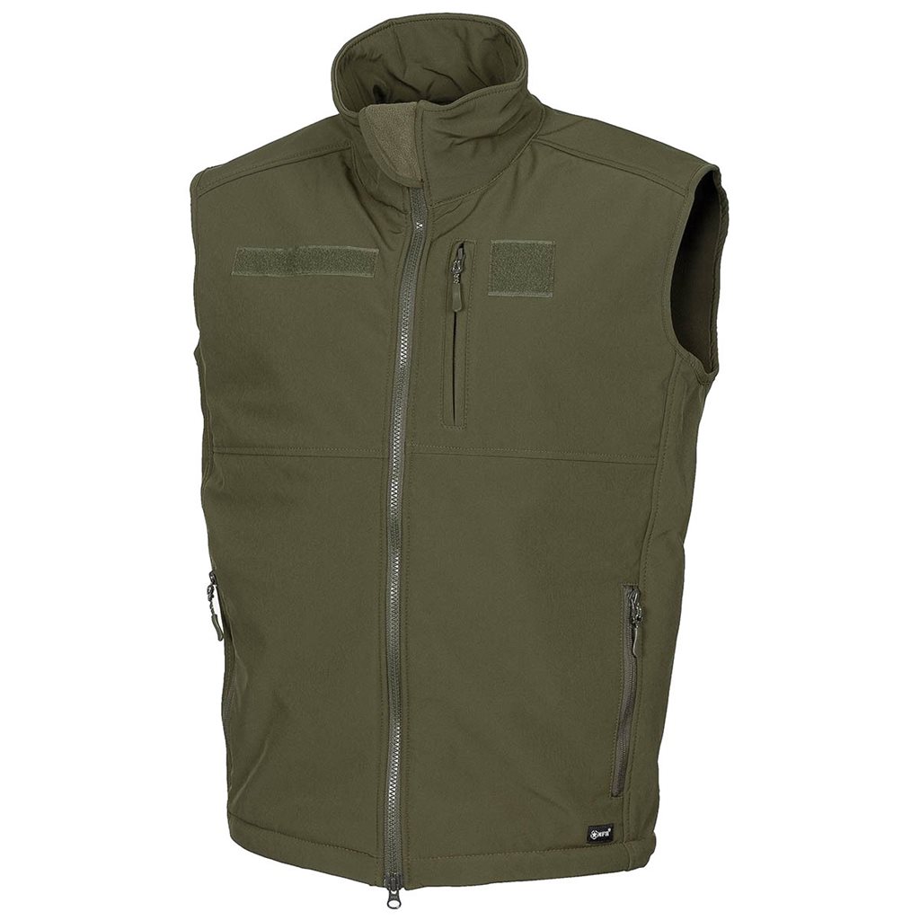 Levně Vesta softshell Allround ZELENÁ