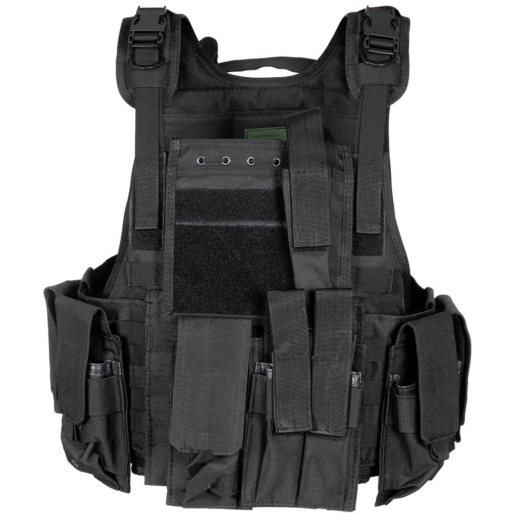 Levně MFH vesta taktická RANGER modular system ČERNÁ