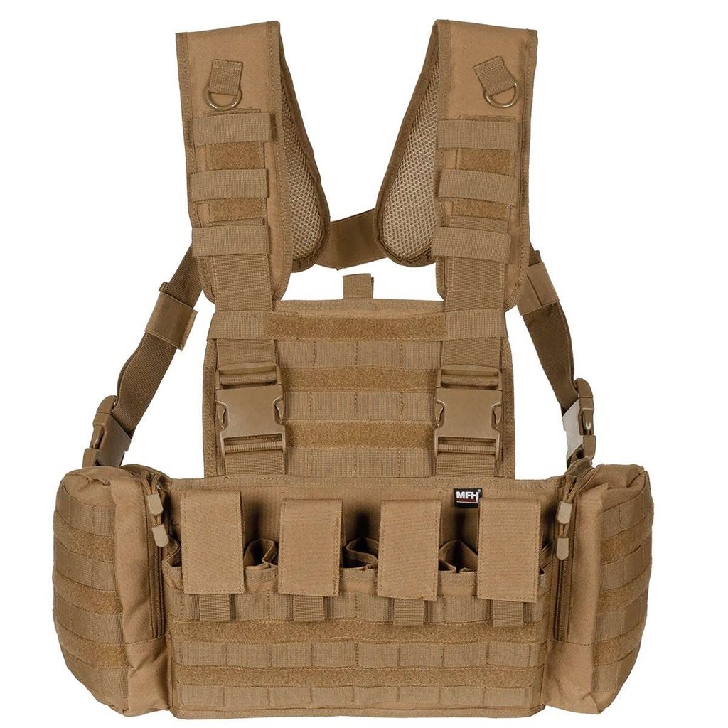 Levně MFH vesta chest rig MISSION COYOTE