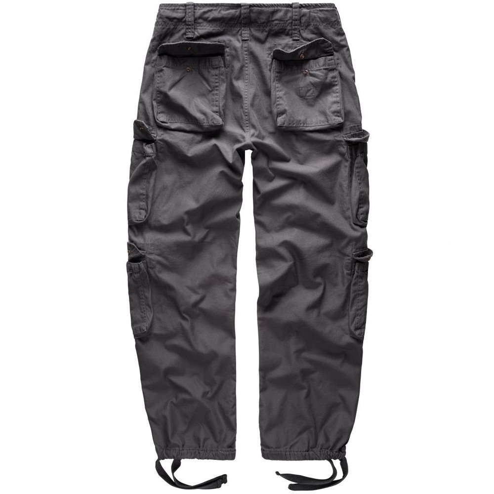 Kalhoty AIRBORNE VINTAGE ANTHRAZIT ŠEDÉ vel. XL