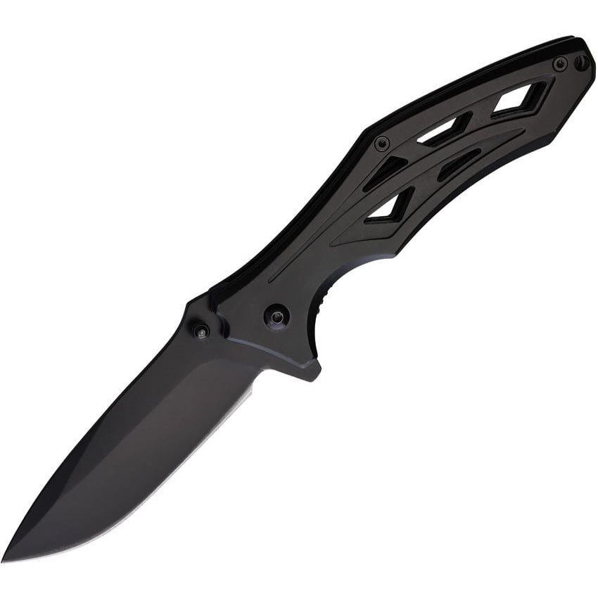 Levně ElitEdge nůž zavírací BLACK ELITE hladké ostří