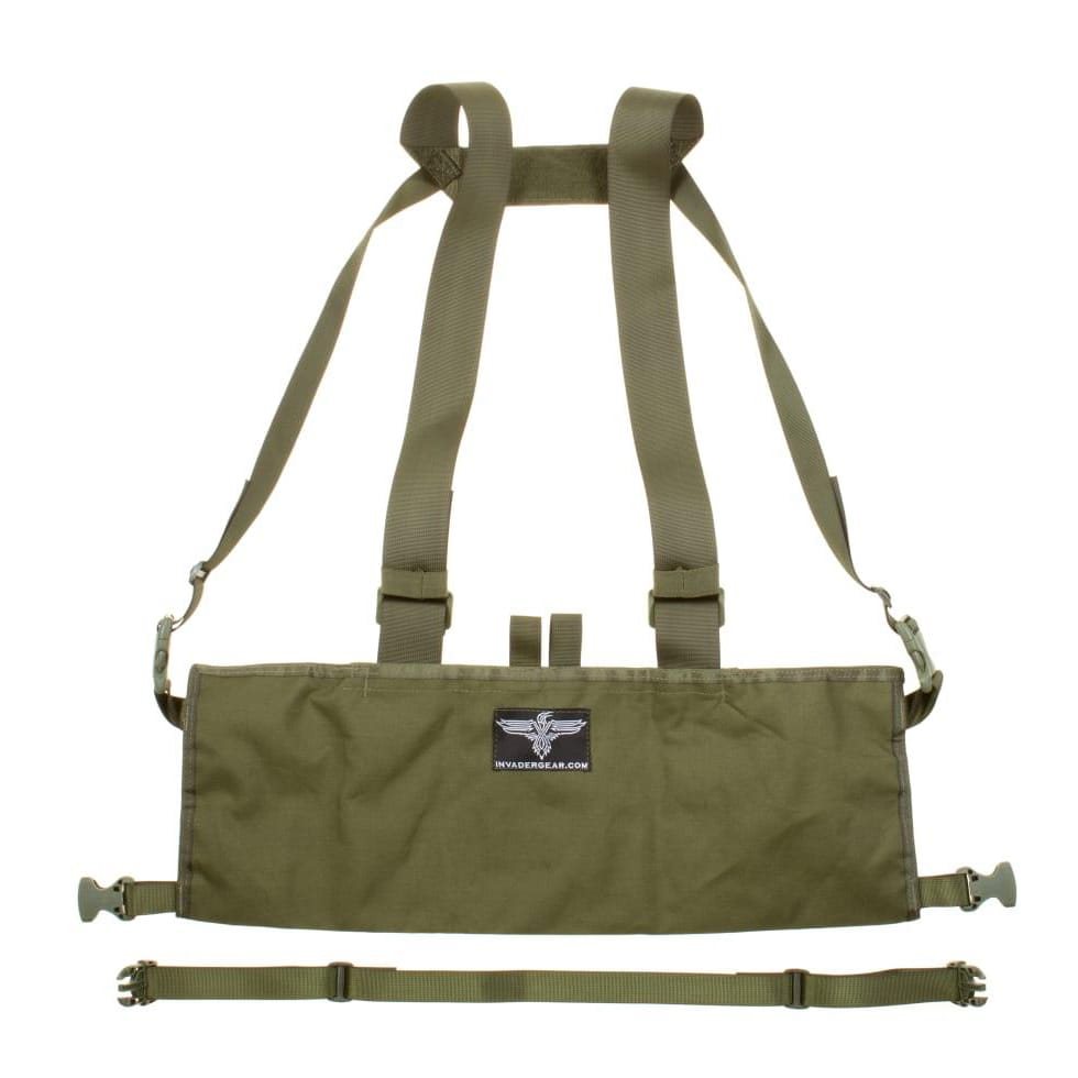 Vesta chest rig MOLLE PALS vazba lehká 600D OLIVE DRAB