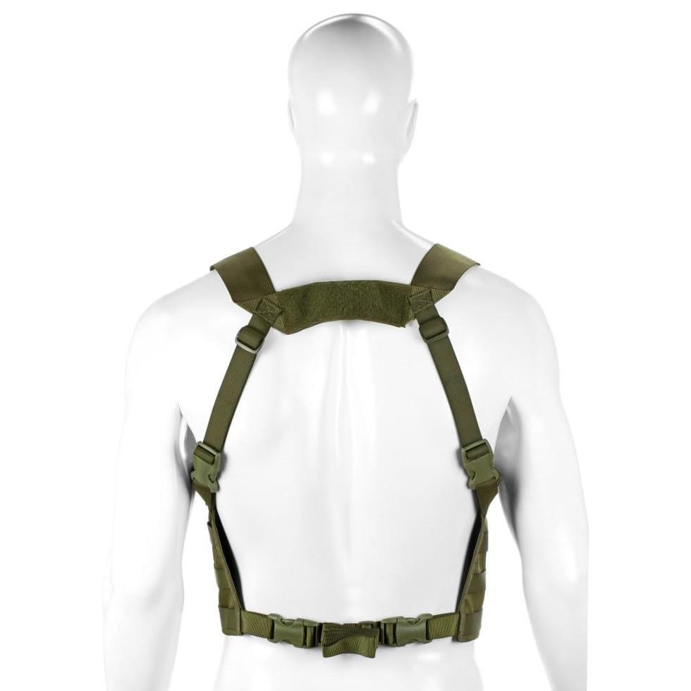 Vesta chest rig MOLLE PALS vazba lehká 600D OLIVE DRAB